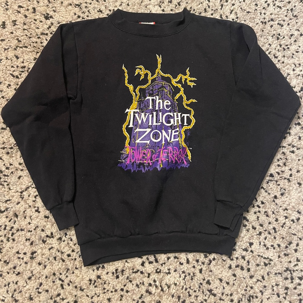 Vintage Disney Tower of Terror Youth Sweatshirt